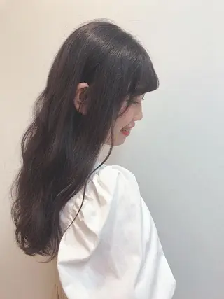 ロング 高橋 沙希のヘアスタイル