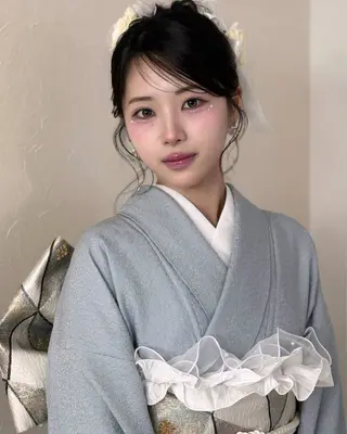 ヘアアレンジ ヘアメイク new meのヘアスタイル