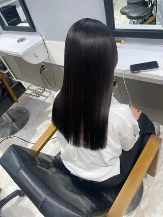 ロング gisel エリナのヘアスタイル