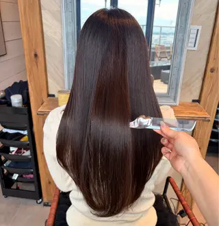 ロング 艶髪カラー🤍ྀི MISAKI🩷ྀིのヘアスタイル