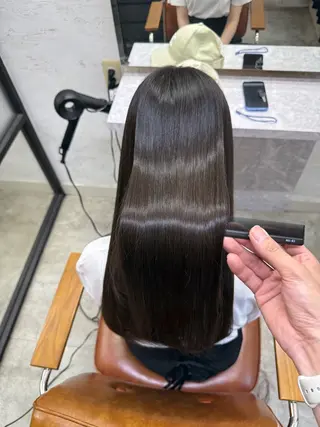 ロング ⭐️縮毛矯正特化 小松邦彦⭐️のヘアスタイル