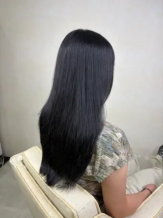 ロング カラー 中谷 流輝のヘアスタイル
