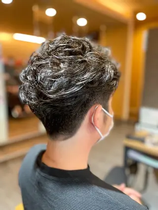ショート パーマ 髪質改善/ 杉山正克のヘアスタイル