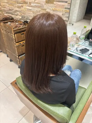 カラー 艶カラー✨ヘア アレンジ🎀Rianのヘアスタイル