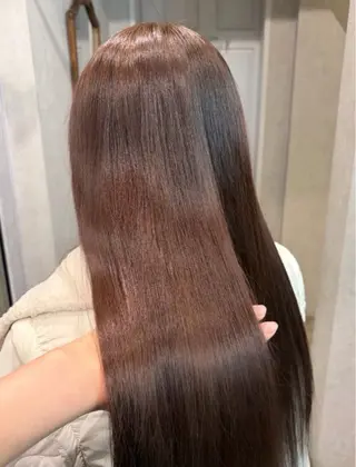 ロング カラー 透明感カラー🫧🎀 まりなのヘアスタイル