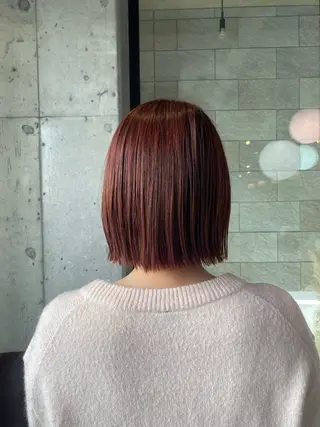 ショート カラー 佐々木 彩乃のヘアスタイル