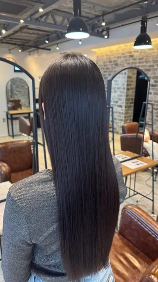 ロング パーマ 吉田 悠人のヘアスタイル