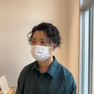 パーマ メンズ 🌷Asuka /レイヤーカット🌷のヘアスタイル