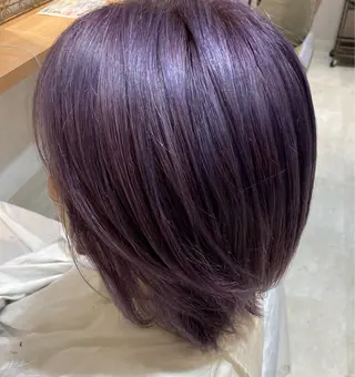 ショート ツヤカラー3850 まいのヘアスタイル