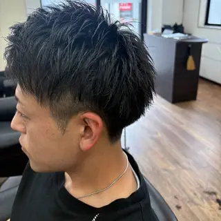ショート メンズ monde 西田店のヘアスタイル