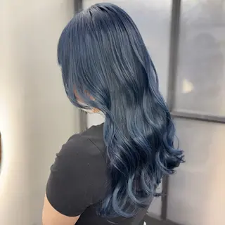 ロング カラー Ren. 🦋デザインカラーのヘアスタイル