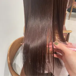 セミロング minatsu 東京の技術を京都でのヘアスタイル