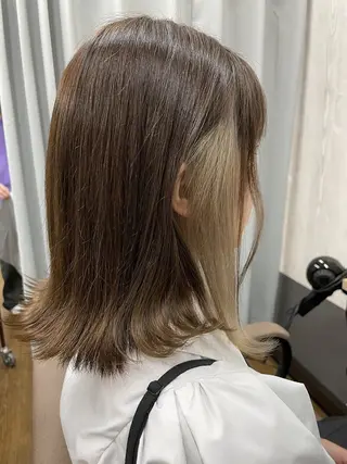 ミディアム HIROSE 蘇我2号店のヘアスタイル