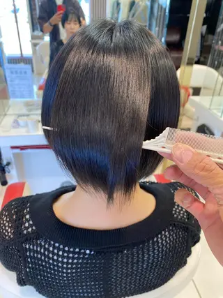 ショート 髪質改善・縮毛矯正 大石　郷のヘアスタイル