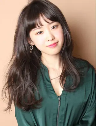 ロング パーマ 浅沼 ゆいのヘアスタイル