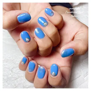 ミディアム ネイル 🐾enen style 🐾のネイルデザイン