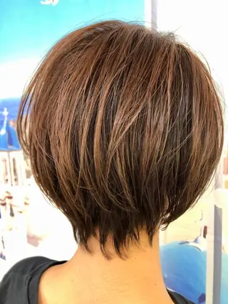 ショート 田中 翔隆のヘアスタイル