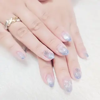 ネイル 手描きアート&推し活 🌟Wisteriaのネイルデザイン