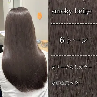 ロング カラー 巻ける髪質改善🫧ハ イライト/永田汰伊智のヘアスタイル