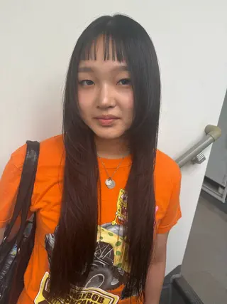 ロング 横須賀中央人気カラー /くるみ🎀🤍のヘアスタイル