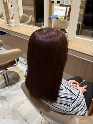 ミディアム 中飯 雪乃のヘアスタイル