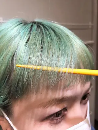 ショート カラー 千葉 郁也のヘアスタイル