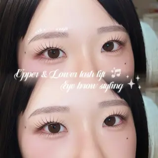 アイブロウ 韓国束感まつげ ⌒ ͜ ⌒はーちゃんのマツエク・マツパデザイン