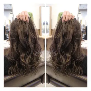 セミロング 土屋 ゆうこのヘアスタイル