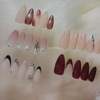 ミディアム REPE  nail maoのネイルデザイン
