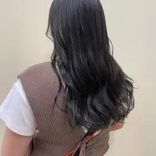 ミディアム カラー 清村 和音のヘアスタイル