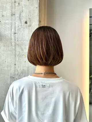 ミディアム カラー 鈴木 よつはのヘアスタイル