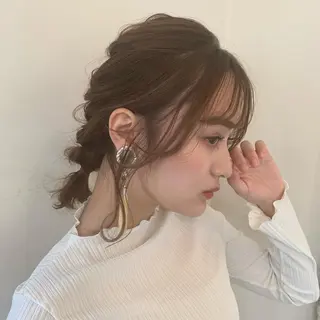 カラー ヘアアレンジ HARUKA ⭐️モデル募集中⭐️のヘアスタイル