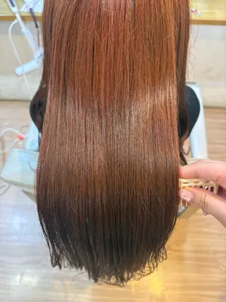 カラー 韓国ヘアー🇰🇷 MIWAのヘアスタイル