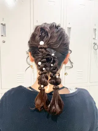 ヘアアレンジ 横浜/透明感カラー 🤍ྀི/shionのヘアスタイル
