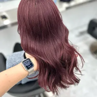 カラー akari🎀🤍 ガーリーstyleのヘアスタイル