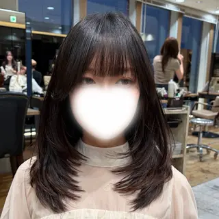 ミディアム 小内 亮吾のヘアスタイル