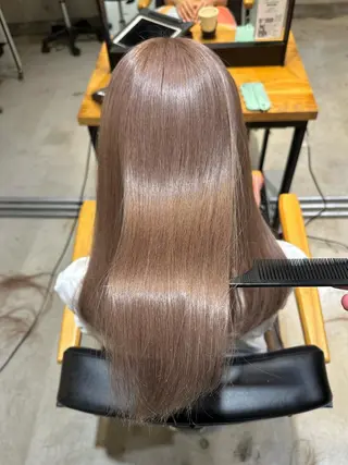 カラー ✂︎ 艶カラー /透明感カラーのヘアスタイル