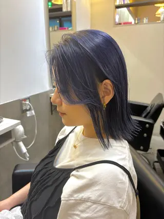 ショート カラー レイヤー/大人メンズ パーマ🌀 平島拓也のヘアスタイル