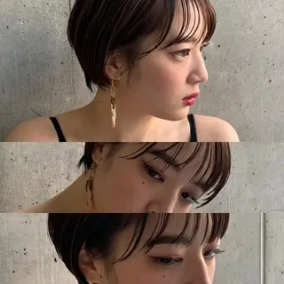 ショート SNS撮影用 髪質改善モデル募集のヘアスタイル