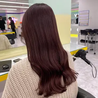 ショート カラー ヘアアレンジ mai🍑暖色カラー /レイヤー💖のヘアスタイル