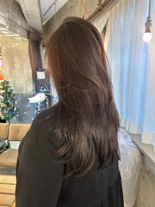 ロング カラー 海外レイヤー /NAGISAのヘアスタイル