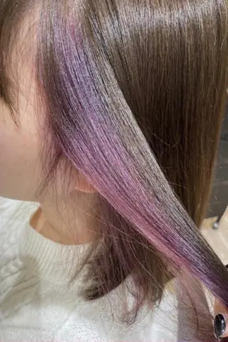 ミディアム 佐藤 睦月のヘアスタイル