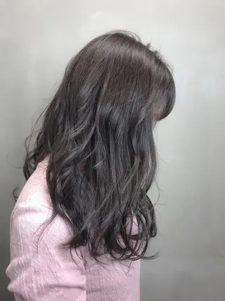 ミディアム カラー 【透明感、艶髪】西村 有司のヘアスタイル