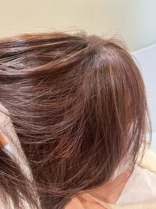 ロング レイヤーカット NERO加藤木麻彩のヘアスタイル