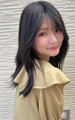 セミロング ヘアアレンジ 美谷添(ミヤゾエ) まどか大人ヘアサロンのヘアスタイル