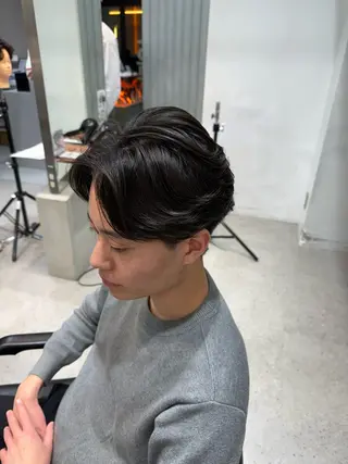 ショート パーマ fifth 村田 悠輔のヘアスタイル