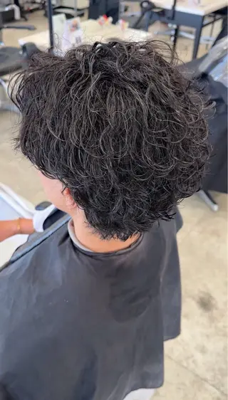 パーマ メンズ HIROMU メンズパーマ/カラーのヘアスタイル