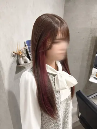 ロング 緑川 佳薫のヘアスタイル