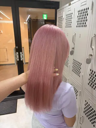 セミロング 🎀ブリーチ ハイト ーン ♡Kanon♡のヘアスタイル