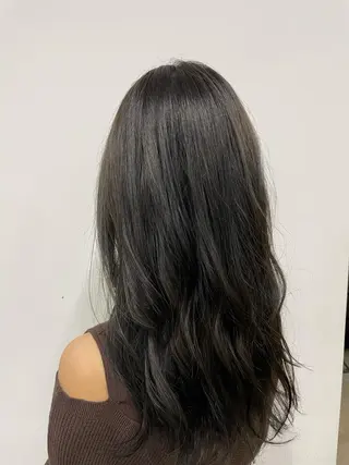 ロング カラー ヘアアレンジ 🎀レイヤー 透明感 カラーyuuri🎀のヘアスタイル